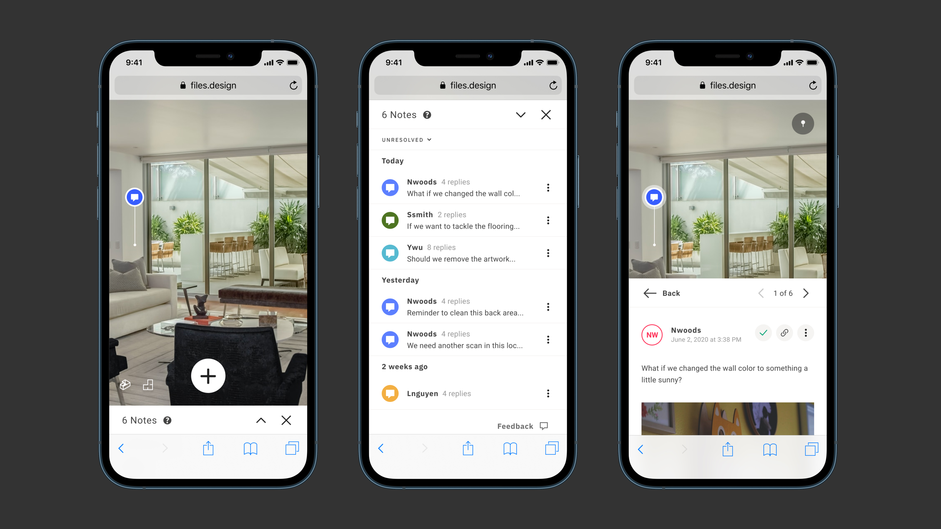 Notes mobile